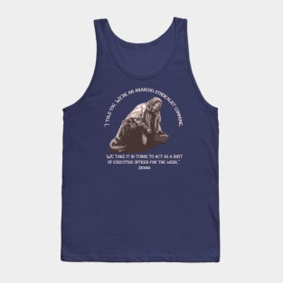 Holy Grail Peasant Anarcho-Syndicalist Commune Tank Top